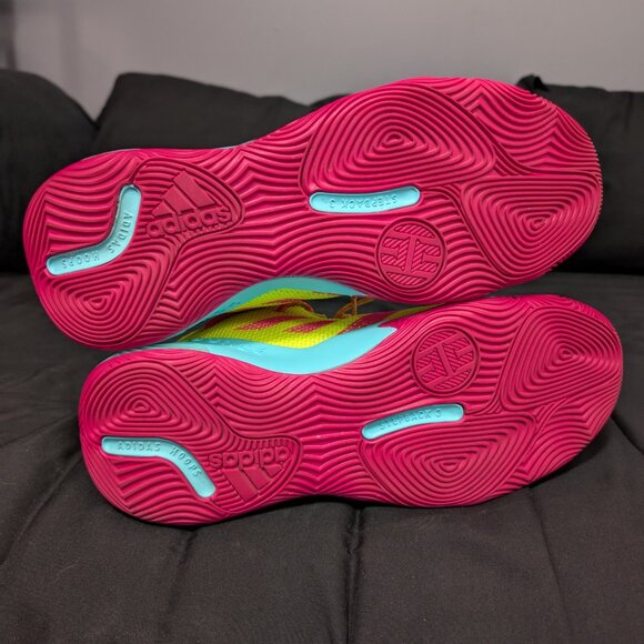 Adidas Harden Stepback 3 - US 11.5 - Yellow Pink - Picture 4 of 4